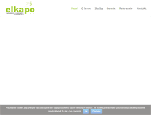 Tablet Screenshot of elkapo.sk